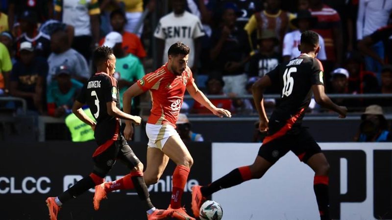 جانب من المباراة