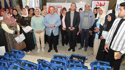 محافظ أسيوط يكرم 50 رائدة ريفية ضمن مشروع تعزيز استدامة المياه في صعيد مصر