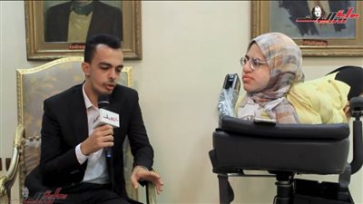 عبدالرحمن عزام.. حلم أن يكون متحدثًا باسم ذوي الهمم لإيصال أصواتهم للمجتمع.. شعاع أمل (18)