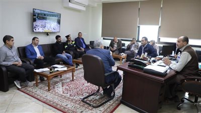 تسهيل إجراءات توصيل المرافق لمجمع المواقف أسفل محور عدلي منصور ببنى سويف