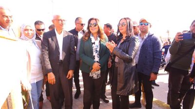 وزيرا التنمية المحلية والتضامن ومحافظ شمال سيناء يتفقدون المدينة الشبابية بالعريش