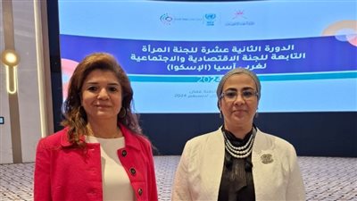 المستشارة أمل عمار تلتقي مديرة مجموعة السكان والعدالة بين الجنسين بالإسكوا لبحث سُبل التعاون