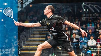 تأهل علي فرج لنهائي هونج كونج المفتوحة للاسكواش