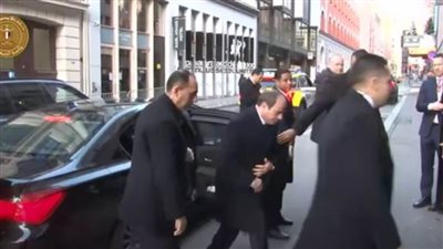 عاجل| الرئيس السيسي يصل إلى مقر الضيافة الحكومي لإجراء مباحثات مع رئيس وزراء النرويج