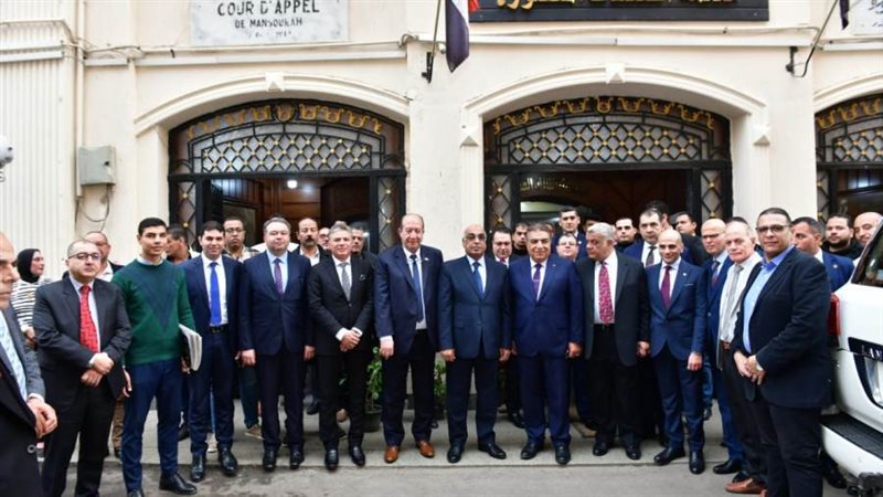 لقاء وزير العدل والمستشارين