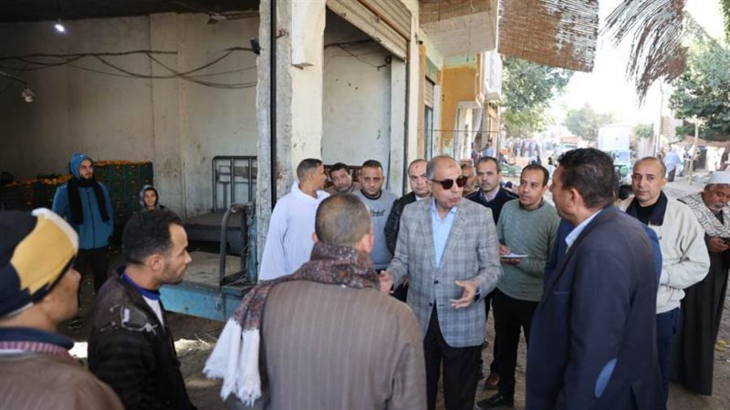 محافظ المنيا يتفقد