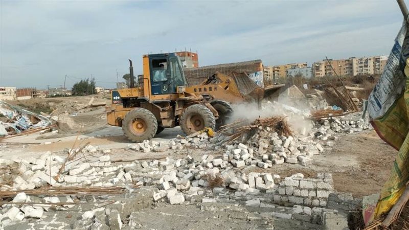 جانب من حملات إزالة