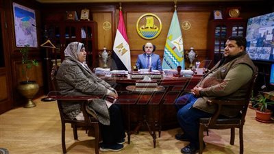 محافظ كفر الشيخ يستقبل وفد قافلة جامعة الأزهر الطبية الشاملة