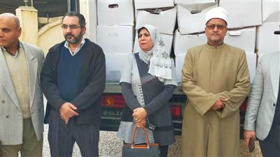 أوقاف البحيرة تستلم 2 طن من لحوم صكوك الإطعام