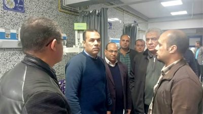 وكيل الصحة بالبحيرة يتفقد مستشفى المحمودية المركزي ويوجه بتحسين جودة الخدمة المقدمة للمواطنين
