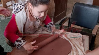 أنامل من ذهب.. برنامج مهارى للنشء لتعليم الحرف التراثية بكفر الشيخ 