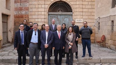 صندوق التنمية الثقافية.. الوزير الكوري يزور بيت الهواري
