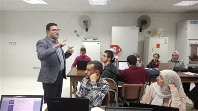 ورشة عمل بكلية الطب البيطري لتعزيز تحليل البيانات البحثية تضامناً مع مبادرة 