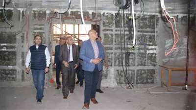 محافظ القليوبية يدفع بالأعمال للانتهاء من تطوير مسرح ثقافة بنها