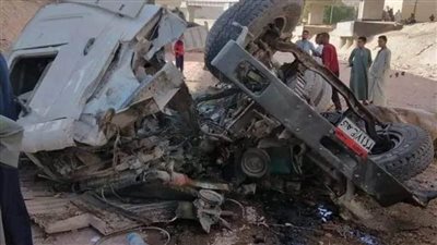 مصرع شخص وإصابة آخرين في انقلاب سيارة بأسيوط
