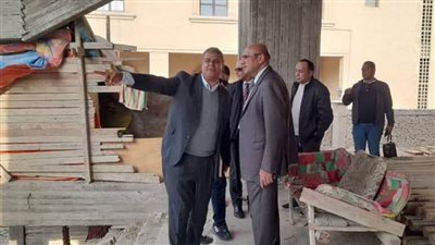 محمد ناصف يتفقد قصر ثقافة الزقازيق والأعمال الإنشائية بقصر ههيا بالشرقية