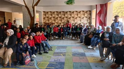 القومى للبحوث يطلق قافلة توعوية عن التثقيف الغذائى لمدرسة الأمل للصم