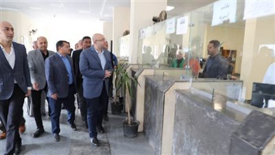 محافظ بني سويف يتابع الخدمات بالوحدات الخدمية 