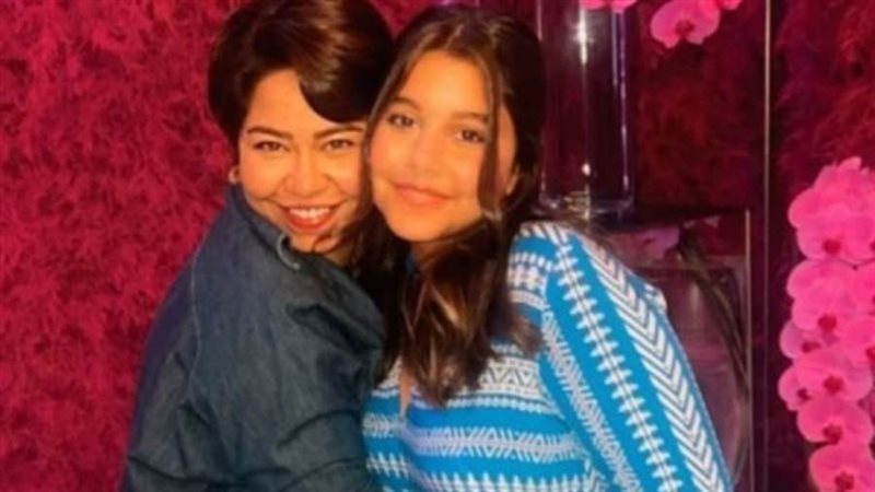 شيرين عبدالوهاب وابنتها