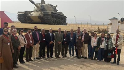 المصريين الأحرار بالسويس يزور قيادة الجيش الثالث الميداني ومتحف أكتوبر الحربي