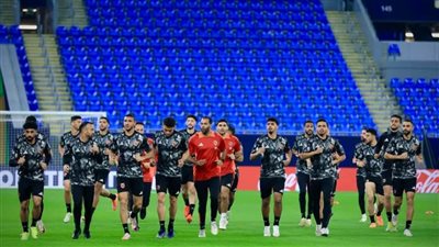 تفاصيل مران الأهلي الأخير قبل مواجهة باتشوكا في الإنتركونتيننتال