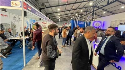  إقبال كبير على الشركات المصرية المشاركة بمعرض العراق الدولي للإنشاءات.. 