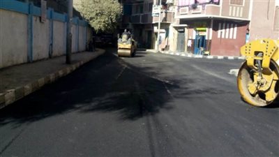 محافظ أسيوط: رصف بعض الشوارع بمنطقة السادات بحي غرب 