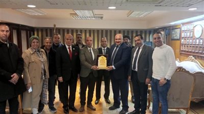 نقيب العاملين بالنيابات والمحاكم يلتقي رئيس محكمة جنوب القاهرة الابتدائية