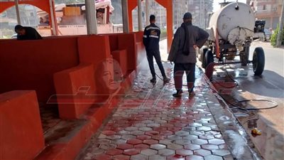 محافظ كفر الشيخ يتابع الاستعدادت النهائية لافتتاح السوق الحضري المطور