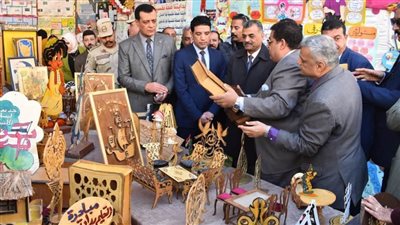 نائب محافظ سوهاج ووكيل التربية والتعليم يشهدان ختام أنشطة مبادرة 