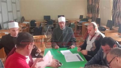 ختام أعمال لجنة التسجيل الإلكتروني بأزهر كفر الشيخ 