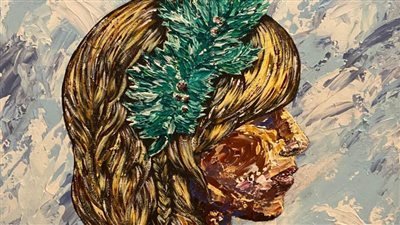 الفنانة خلود محمد حسني تحكي تجربتها في 60 لوحة بصلاح طاهر بدار الأوبرا