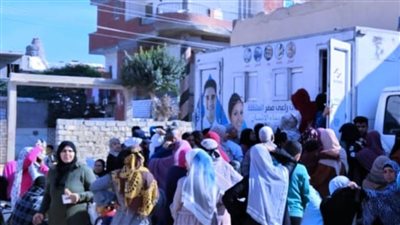 خلال قافلة طبية.. تقديم خدمات متنوعة لـ 664 مواطنًا بقرية الثامنة بذور الأكثر احتياجًا 