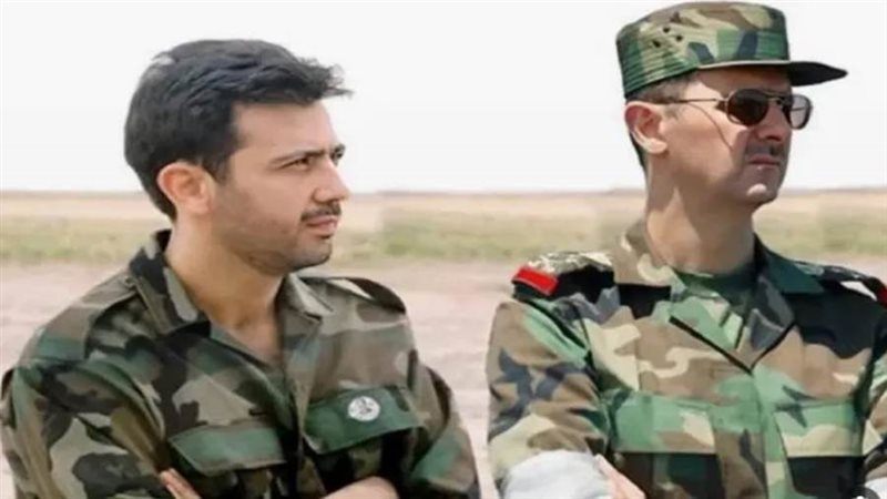 بشار الأسد وشقيقه