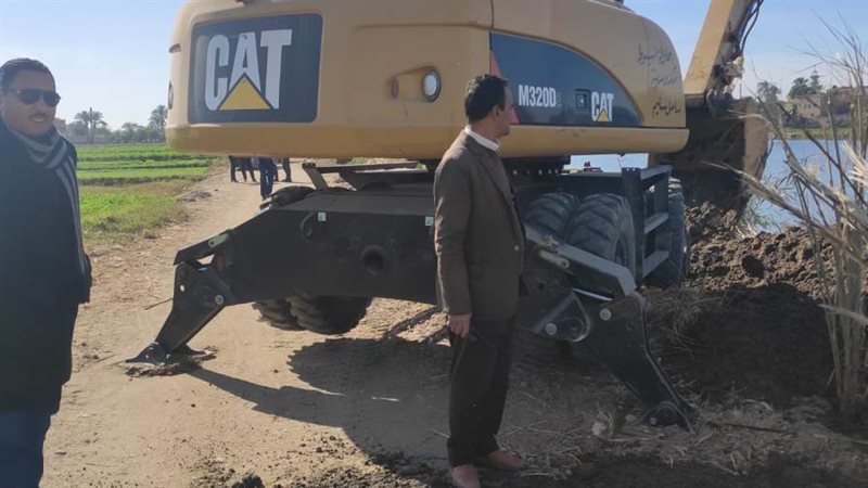 إزالة التعديات بأسيوط