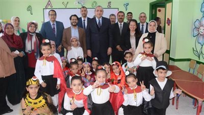تكلفتها  17 مليون جنيه.. محافظ الغربية يفتتح مدرسة ابتدائية في المحلة الكبرى.. صور