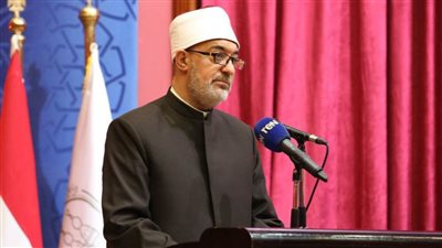 مفتي الجمهورية: الأزهر حارس اللغة العربية وحامي هويتنا الدينية والثقافية