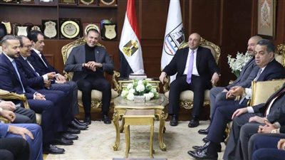 محافظ بني سويف ورئيس الجامعة يستقبلان قيادات الأمانة المركزية لحزب مستقبل وطن