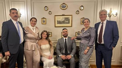 تهنئة لأجمل عروسين المهندس حسن والملكة داليا