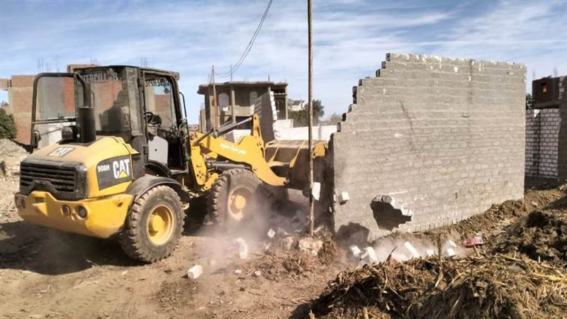 جانب من حملة الإزالات