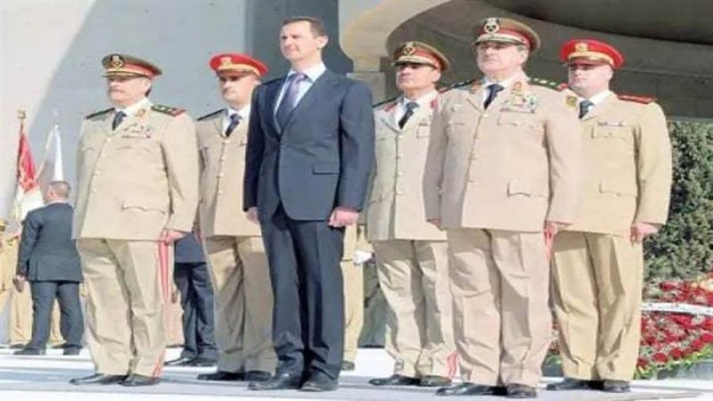 قيادات نظام الأسد