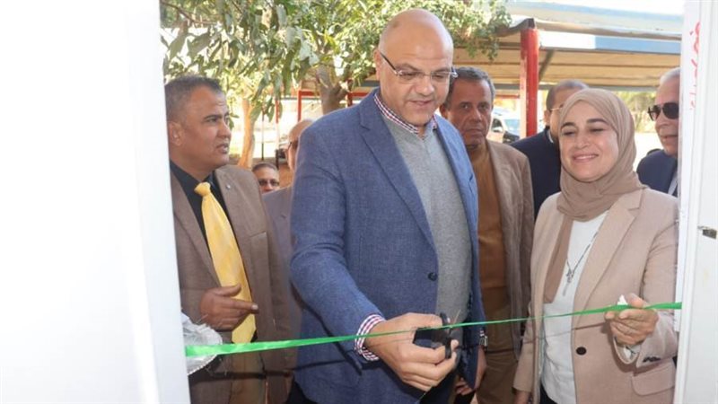 افتتاح الوحدة البيطرية