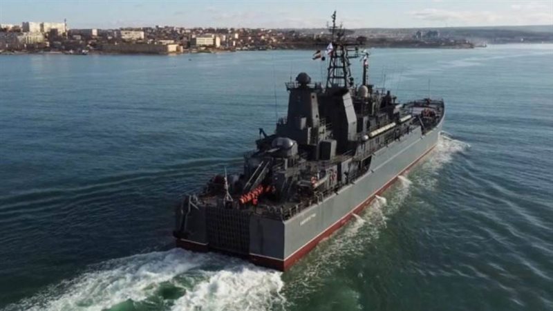 قطعة بحرية روسية