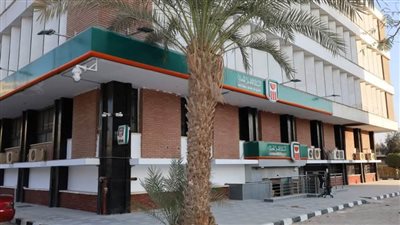 افتتاح فرع البنك الأهلي داخل حرم جامعة المنيا