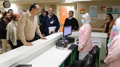  رئيس الرعاية الصحية يتفقد مجمع الإسماعيلية ومركز 30 يونيو لأمراض الكُلى
