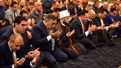 وزير الأوقاف يفتتح مسجد تنمية المجتمع المحلي بالدقهلية