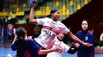 الزمالك يتخطى الزهور في دوري سيدات اليد