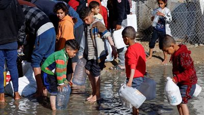 بلدية غزة تحذر من انهيار المنظومة البيئية بسبب شح المياه وتسرب الصرف الصحي