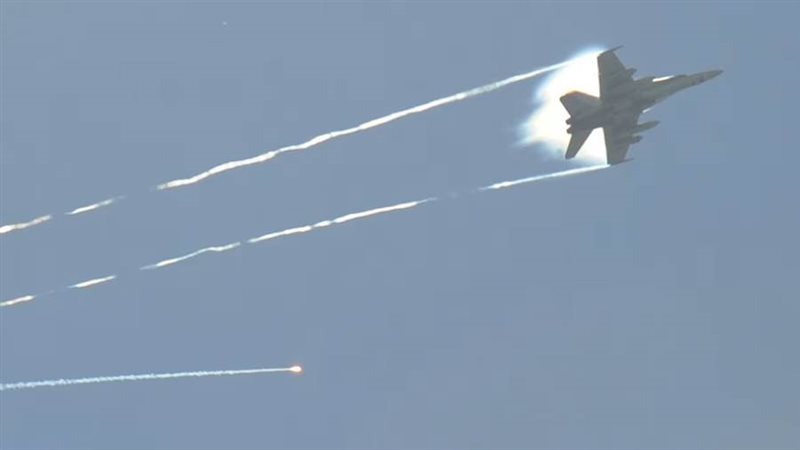 سقوط مقاتلة أمريكية