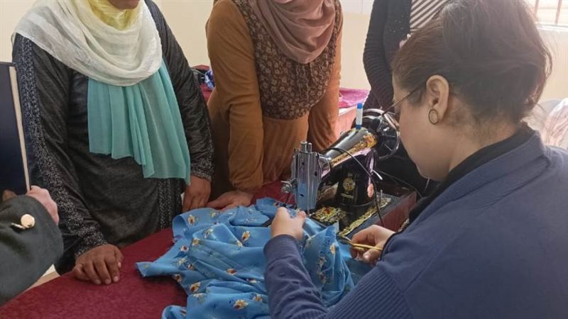 جانب من التدريب